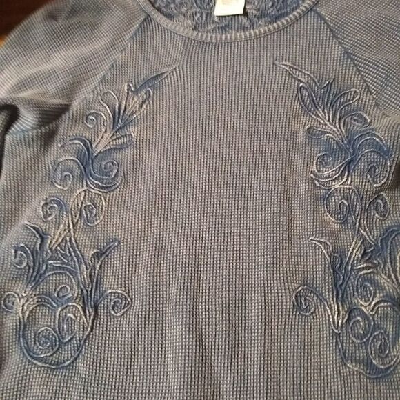 Soft surroundings xs blue Camden top - Picture 3 of 4